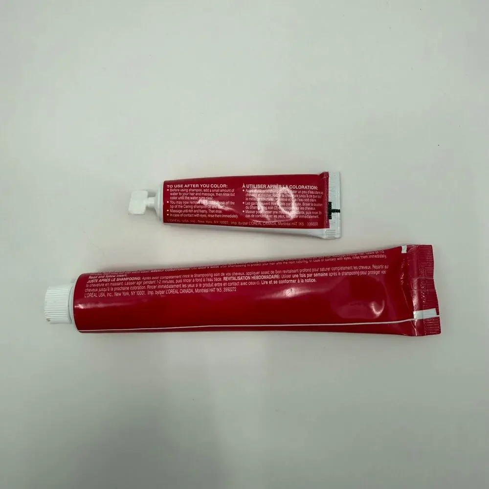 L'Oréal Paris Excellence Creme Hair Color After Caring Shampoo Deep Conditioner